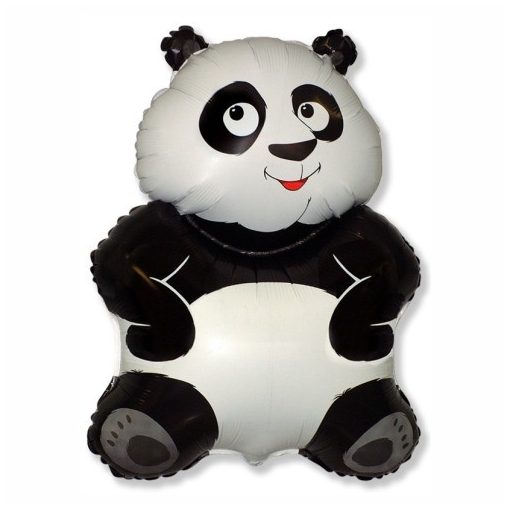 Panda maci fólia léggömb