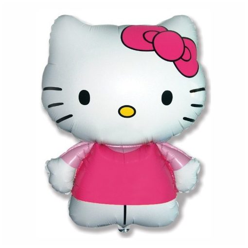 Hello Kitty forma fólia léggömb